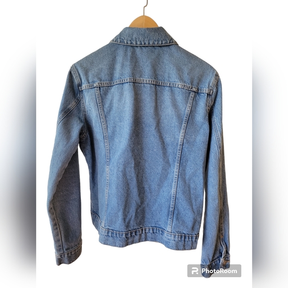 Hudson L/XL Women's Fitted Denim/Jean Jacket - Picture 4 of 7